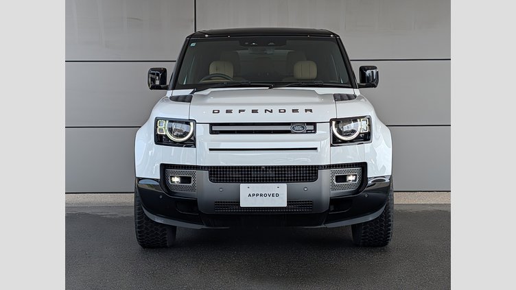 2025 認定中古車 Land Rover Defender 90 フジホワイト P525 ガソリン V8