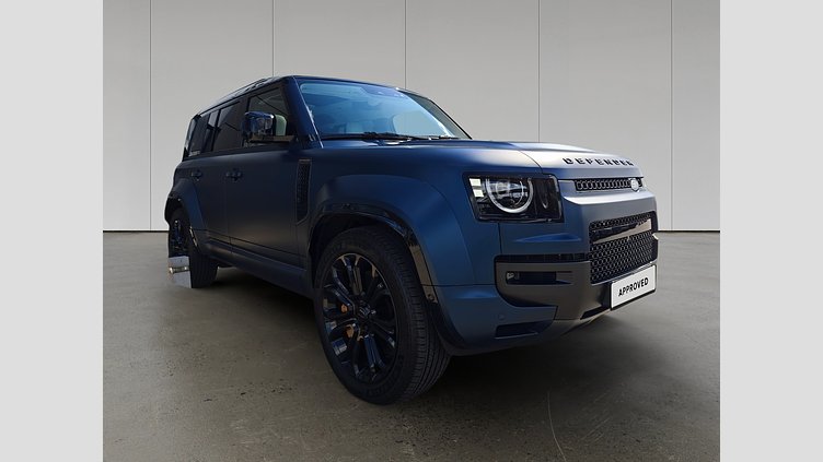 2025 Approved Land Rover Defender OCTA Sargasso Blue P635 z silnikiem benzynowym V8 DEFENDER OCTA