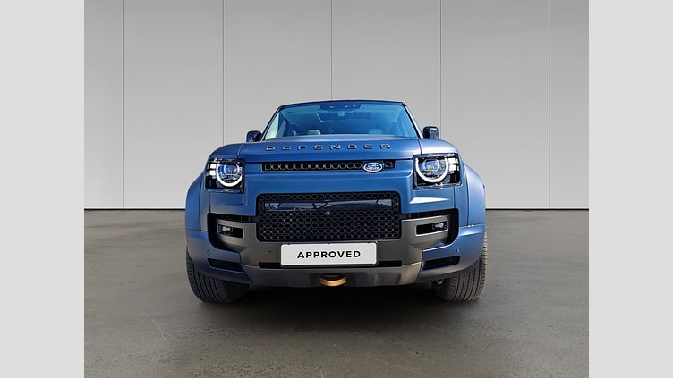 2025 Approved Land Rover Defender OCTA Sargasso Blue P635 z silnikiem benzynowym V8 DEFENDER OCTA