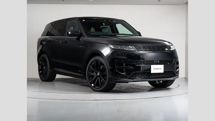 2023 認定中古車 Land Rover Range Rover Sport Santorini Black 3.0 litre i6D​ オートバイオグラフィー 