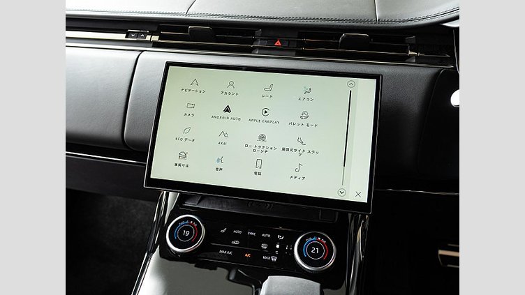 2023 認定中古車 Land Rover Range Rover Sport Santorini Black 3.0 litre i6D​ オートバイオグラフィー 