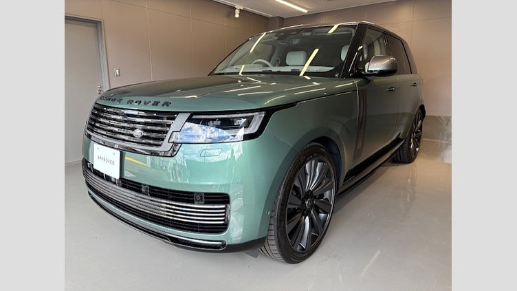 2024 認定中古車 Land Rover Range Rover BespokeGreen in gloss fnish SV　4.4L　V8　615PS SVビスポークバルモラルエディション