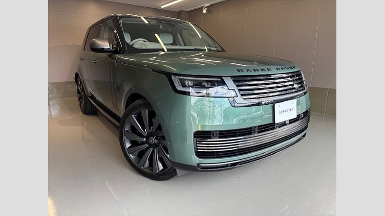 2024 認定中古車 Land Rover Range Rover BespokeGreen in gloss fnish SV　4.4L　V8　615PS SVビスポークバルモラルエディション