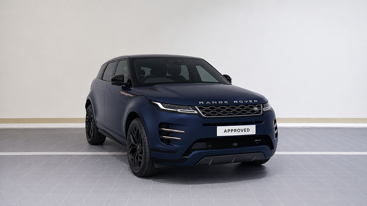 2021 Approved Land Rover Range Rover Evoque Portofino Blue 2.0 litre i4P​ RR EVOQUE 2.0 R-DYNAMIC SE 