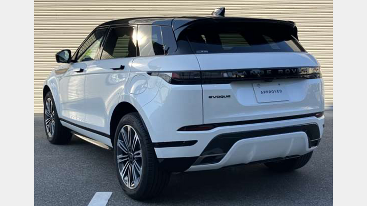 2024 認定中古車 Land Rover Range Rover Evoque オストゥーニパールホワイト P300eプラグインハイブリッド（ガソリン） スタンダードホイールベース DYNAMIC HSE