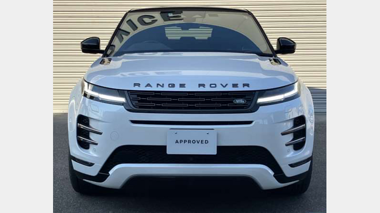 2024 認定中古車 Land Rover Range Rover Evoque オストゥーニパールホワイト P300eプラグインハイブリッド（ガソリン） スタンダードホイールベース DYNAMIC HSE