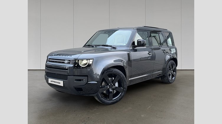 2025 Approved Land Rover Defender 110 Carpathian Grey D350 MHEV z silnikiem wysokoprężnym X-Dynamic HSE
