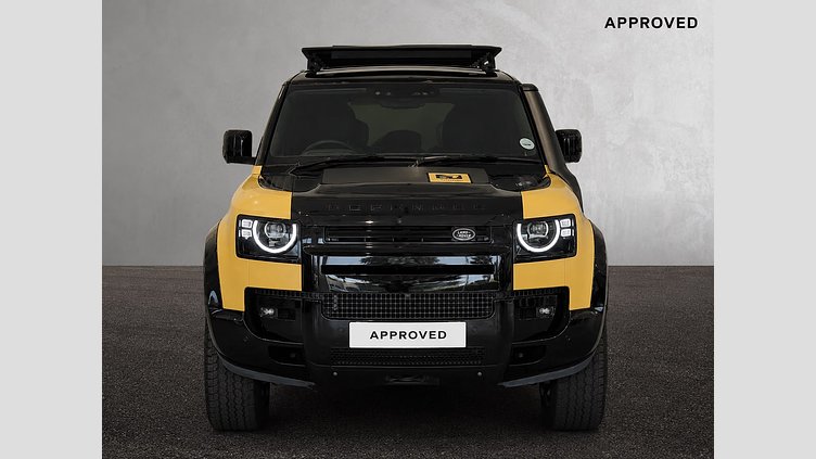 2026 Approved Land Rover Defender 110 Deep Sandglow Yellow D350 D350 Trophy Edition 1