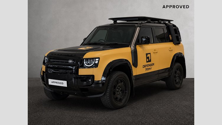 2026 Approved Land Rover Defender 110 Deep Sandglow Yellow D350 D350 Trophy Edition 1