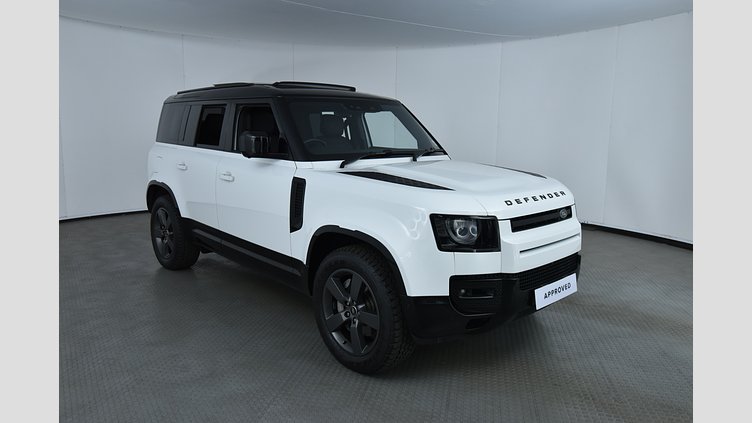 2025 Approved Land Rover Defender 110 Fuji White AutoMatic Land Rover Defender 110 D350 X-Dynamic HSE