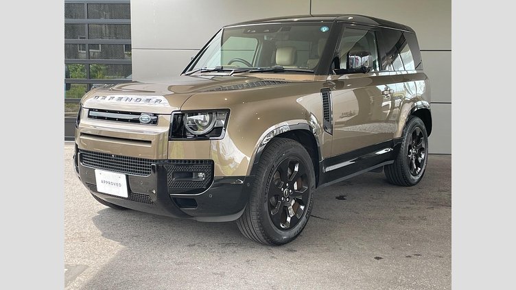 2025 認定中古車 Land Rover Defender 90 ゴンドワナストーン D350 ディーゼルマイルドハイブリッド X-Dynamic HSE