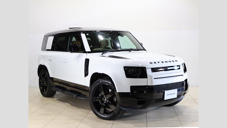 2025 認定中古車 Land Rover Defender 110 フジホワイト P525 ガソリン V8