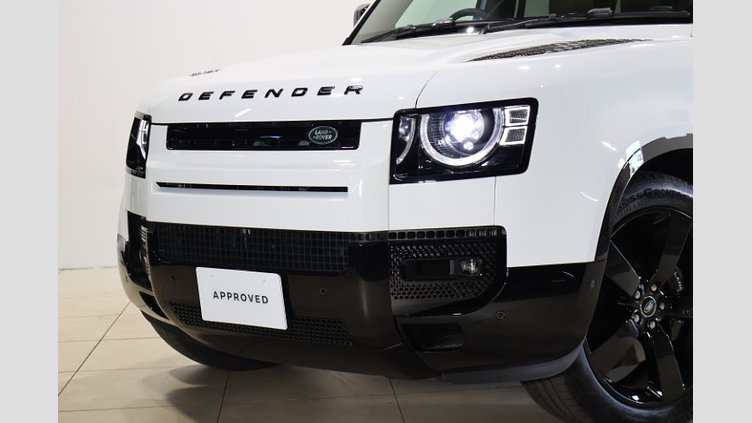 2025 認定中古車 Land Rover Defender 110 フジホワイト P525 ガソリン V8