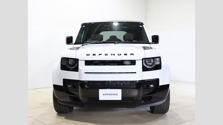 2025 認定中古車 Land Rover Defender 110 フジホワイト P525 ガソリン V8
