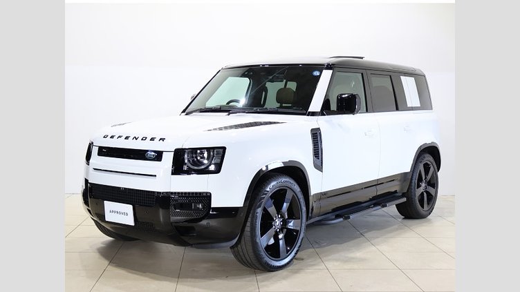 2025 認定中古車 Land Rover Defender 110 フジホワイト P525 ガソリン V8