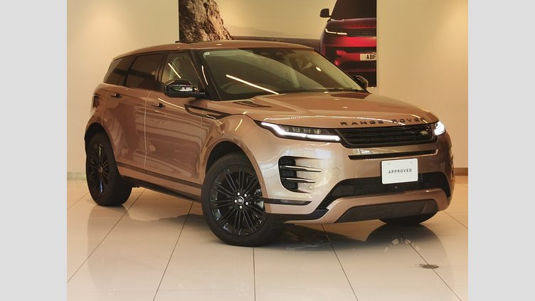 2024 認定中古車 Land Rover Range Rover Evoque コリンシアンブロンズ P300eプラグインハイブリッド（ガソリン） スタンダードホイールベース DYNAMIC HSE