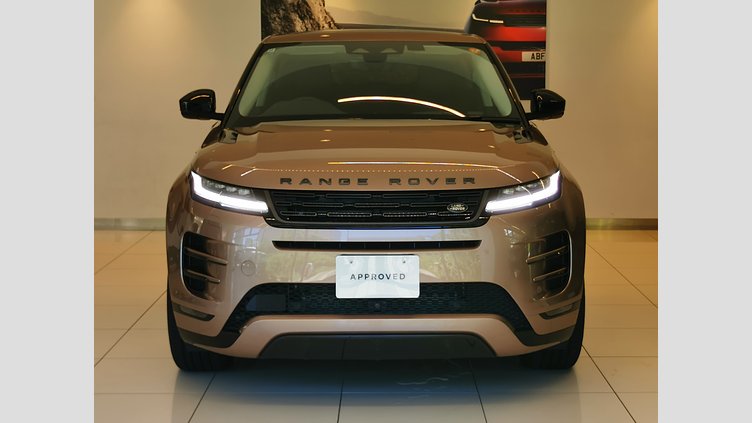 2024 認定中古車 Land Rover Range Rover Evoque コリンシアンブロンズ P300eプラグインハイブリッド（ガソリン） スタンダードホイールベース DYNAMIC HSE