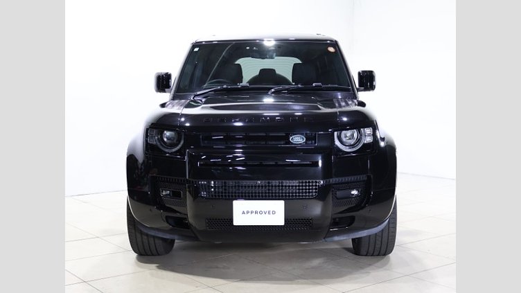 2024 認定中古車 Land Rover Defender 110 サントリーニブラック P300 ガソリン X-Dynamic SE