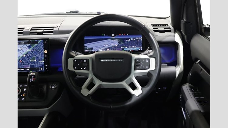 2024 認定中古車 Land Rover Defender 110 サントリーニブラック P300 ガソリン X-Dynamic SE