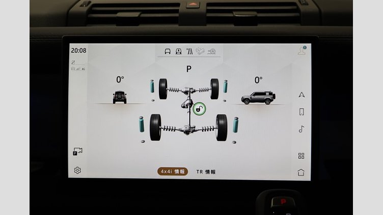 2024 認定中古車 Land Rover Defender 110 サントリーニブラック P300 ガソリン X-Dynamic SE
