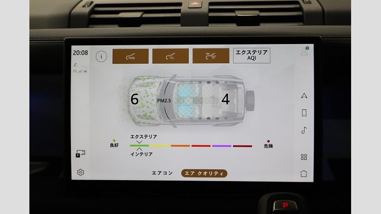 2024 認定中古車 Land Rover Defender 110 サントリーニブラック P300 ガソリン X-Dynamic SE