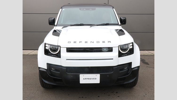 2025 認定中古車 Land Rover Defender 90 フジホワイト D350 ディーゼルマイルドハイブリッド X-Dynamic HSE