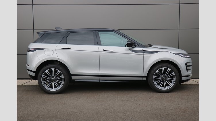2025 認定中古車 Land Rover Range Rover Evoque ソウルパールシルバー プラグインハイブリッド（ガソリン） SWB DYNAMIC SE