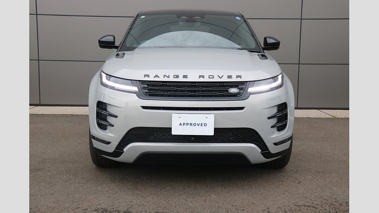 2025 認定中古車 Land Rover Range Rover Evoque ソウルパールシルバー プラグインハイブリッド（ガソリン） SWB DYNAMIC SE