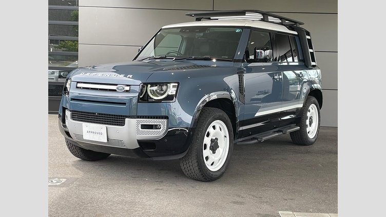 2024 認定中古車 Land Rover Defender 110 タスマンブルー D300 AWD（AT） カウンティEXT-P CURATED FOR JAPAN