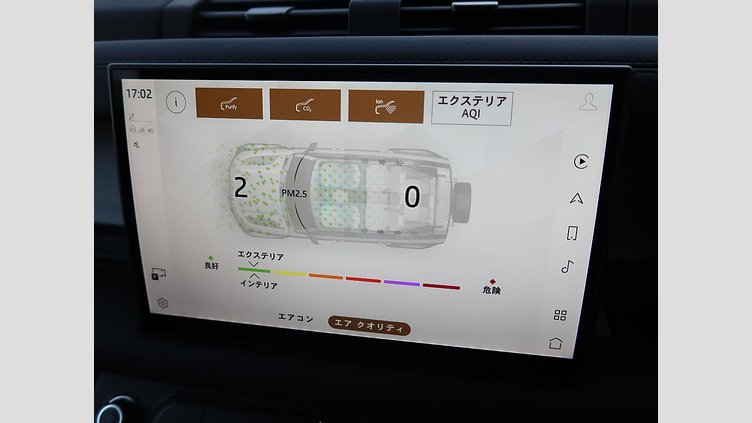 2025 認定中古車 Land Rover Defender 110 フジホワイト D350 ディーゼルマイルドハイブリッド X-Dynamic SE