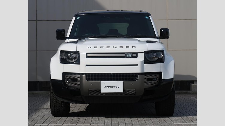 2025 認定中古車 Land Rover Defender 110 フジホワイト D350 ディーゼルマイルドハイブリッド X-Dynamic SE