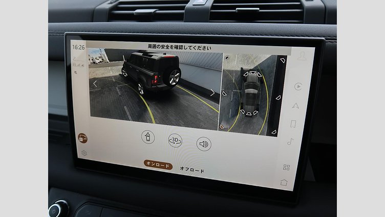 2025 認定中古車 Land Rover Defender 110 フジホワイト D350 ディーゼルマイルドハイブリッド X-Dynamic SE