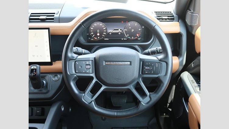 2024 認定中古車 Land Rover Defender 110 サントリーニブラック D300 AWD（AT） X-DYNAMIC HSE