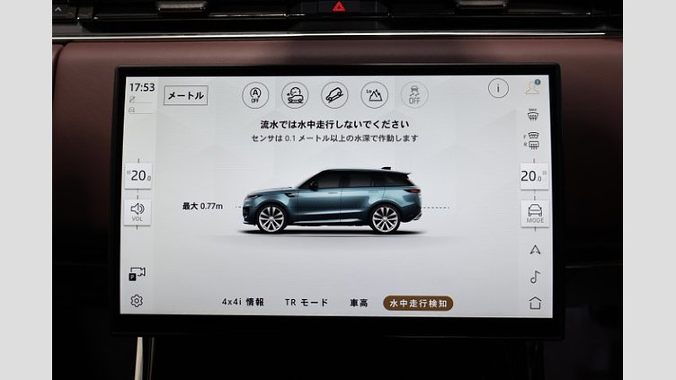 2024 認定中古車 Land Rover Range Rover Sport オストゥーニパールホワイト P400マイルドハイブリッド スタンダードホイールベース Autobiography