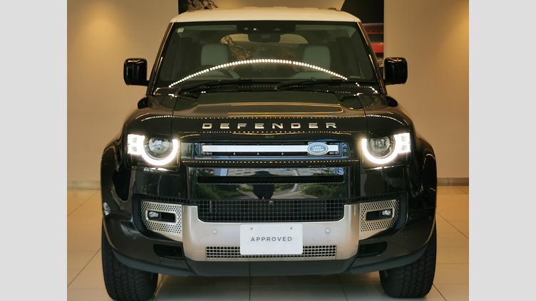 2025 認定中古車 Land Rover Defender 110 サントリーニブラック D350 ディーゼルマイルドハイブリッド S
