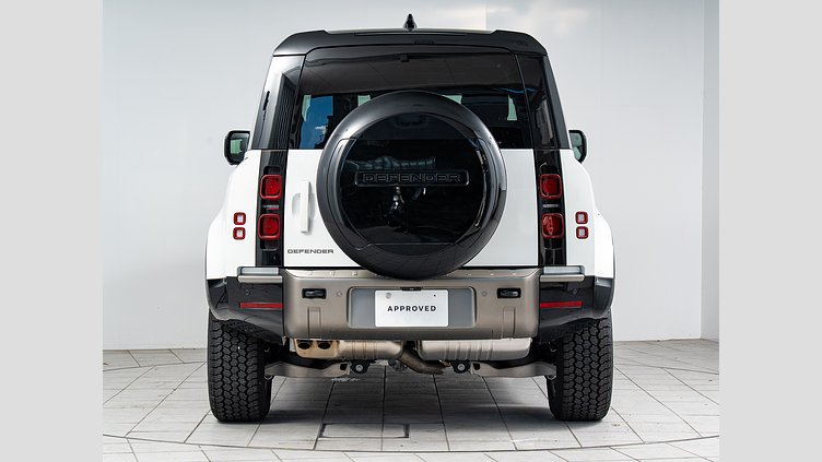 2025 認定中古車 Land Rover Defender 90 フジホワイト D350 ディーゼルマイルドハイブリッド X-Dynamic HSE　D350　エアサスペンション