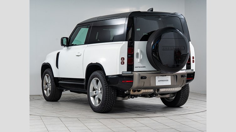 2025 認定中古車 Land Rover Defender 90 フジホワイト D350 ディーゼルマイルドハイブリッド X-Dynamic HSE　D350　エアサスペンション