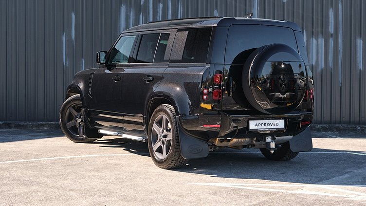 2025 Approved Land Rover Defender 110 Santorini Black 110 D300 X-Dynamic SE