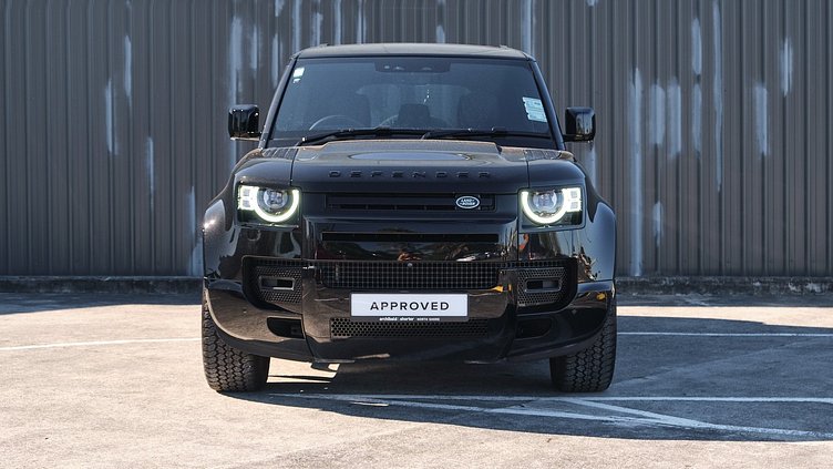 2025 Approved Land Rover Defender 110 Santorini Black 110 D300 X-Dynamic SE