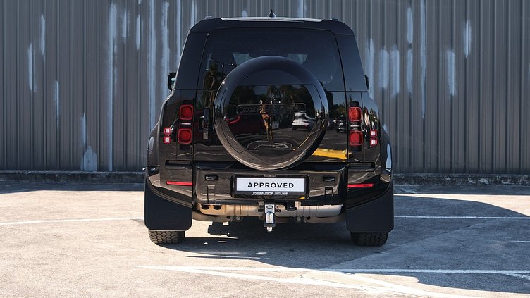 2025 Approved Land Rover Defender 110 Santorini Black 110 D300 X-Dynamic SE