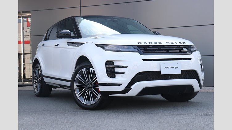 2023 認定中古車 Land Rover Range Rover Evoque オストゥーニパールホワイト P300eプラグインハイブリッド（ガソリン） スタンダードホイールベース AUTOBIOGRAPHY