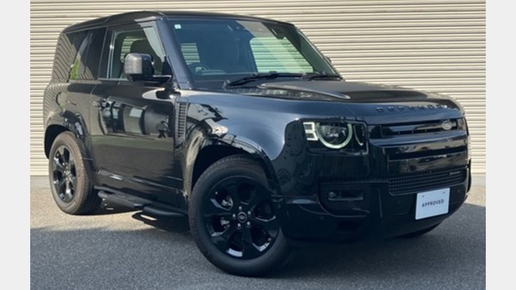 2021 認定中古車 Land Rover Defender 90 サントリーニブラック P300 AWD（AT） ダブルオーエディション