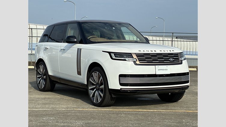 2022 認定中古車 Land Rover Range Rover アイシーホワイト - グロスフィニッシュ P530 AWD（AT） スタンダードホイールベース SV
