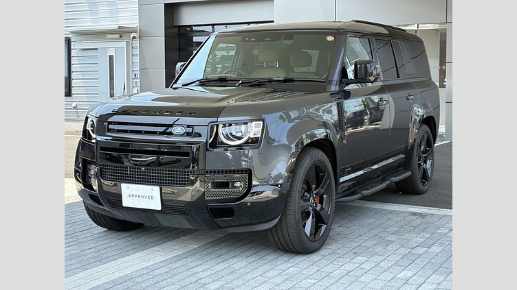 2024 認定中古車 Land Rover Defender 130 カルパチアングレイ D350 ディーゼルマイルドハイブリッド X