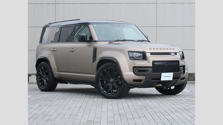 2025 認定中古車 Land Rover Defender 110 ペトラカッパー P635 ガソリンV8マイルドハイブリッド OCTA