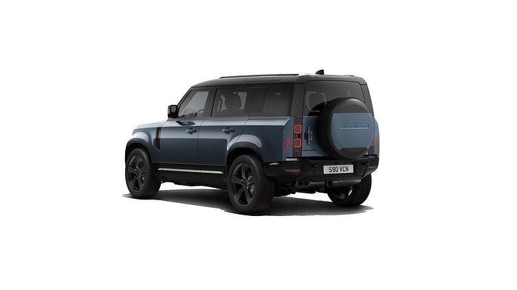 2026 Nowy Land Rover Defender 110 Tasman Blue AWD Auto X-Dynamic HSE 110