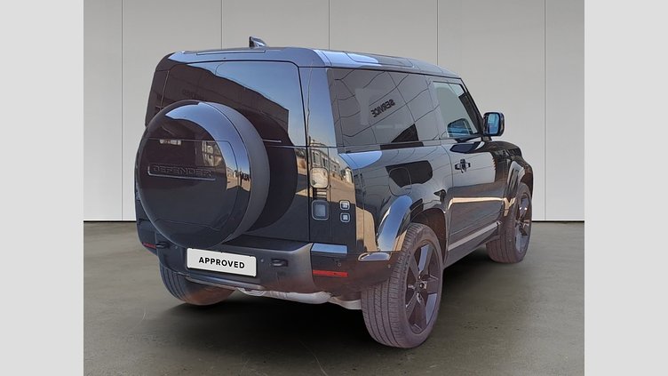 2025 Approved Land Rover Defender 90 Santorini Black 3.0 litre i6D​ X-DYNAMIC HSE
