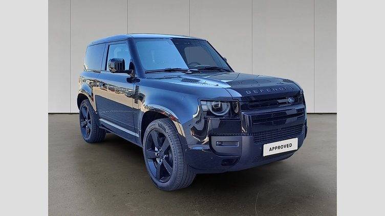 2025 Approved Land Rover Defender 90 Santorini Black 3.0 litre i6D​ X-DYNAMIC HSE