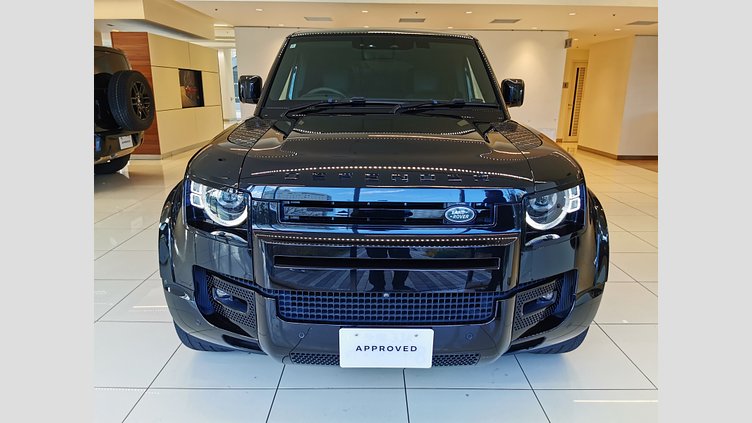 2023 認定中古車 Land Rover Defender 110 サントリーニブラック P525 AWD (AT) V8