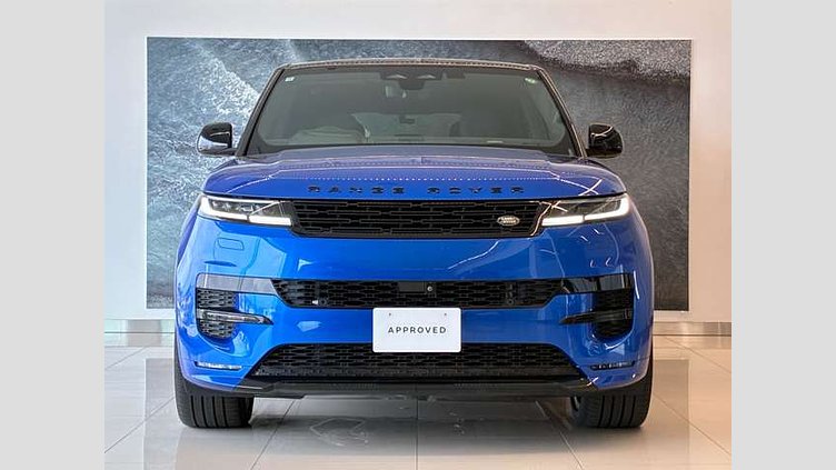 2024 認定中古車 Land Rover Range Rover Sport ベロシティブルー - グロスフィニッシュ P550eプラグインハイブリッド（ガソリン） スタンダードホイールベース Autobiography